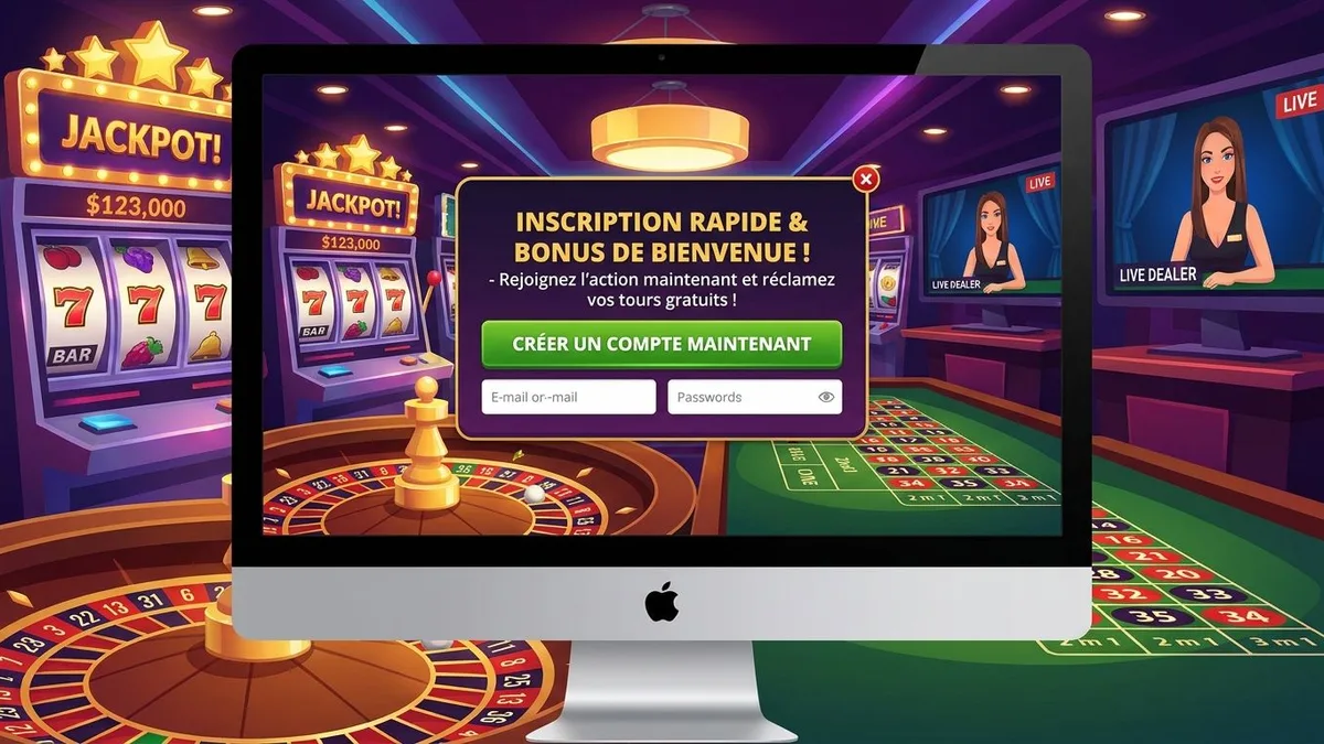 Inscription avec bonus